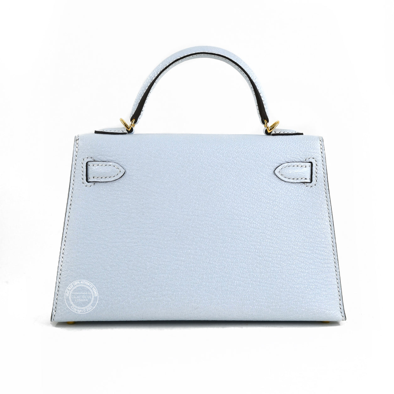 25083 Kelly 20cm Bleu Brume Chevre GHW