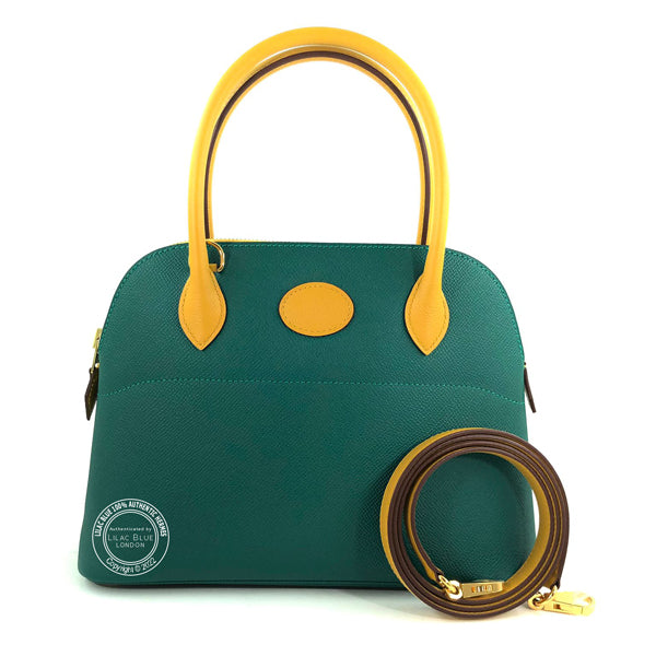 27cm_Malachite_Jaune_Ambre_HSS_Bolide_in_Epsom_with_Gold_hardware