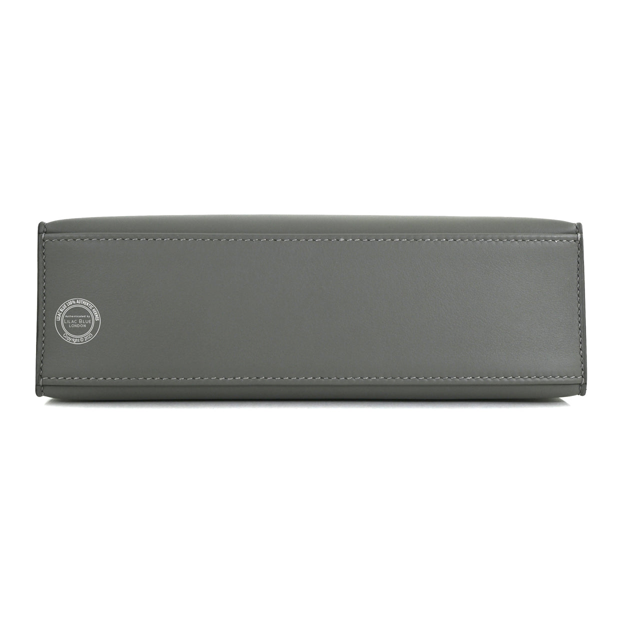 23547 Kelly 22cm Gris Meyer Pochette Swift GHW
