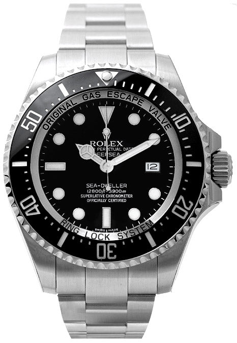 Rolex Sea- Dweller Deppsea Black Oystersteel 44 mm ref 126660 BRAND NEW