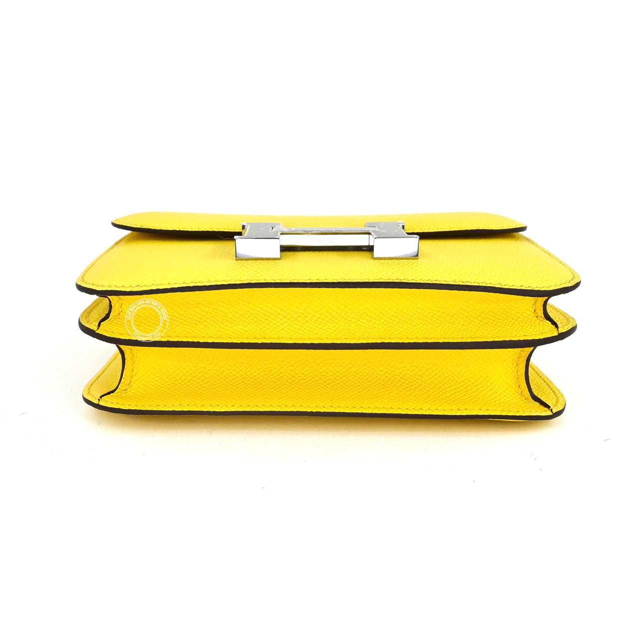 24454 Constance 18cm Jaune Citron Epsom PHW