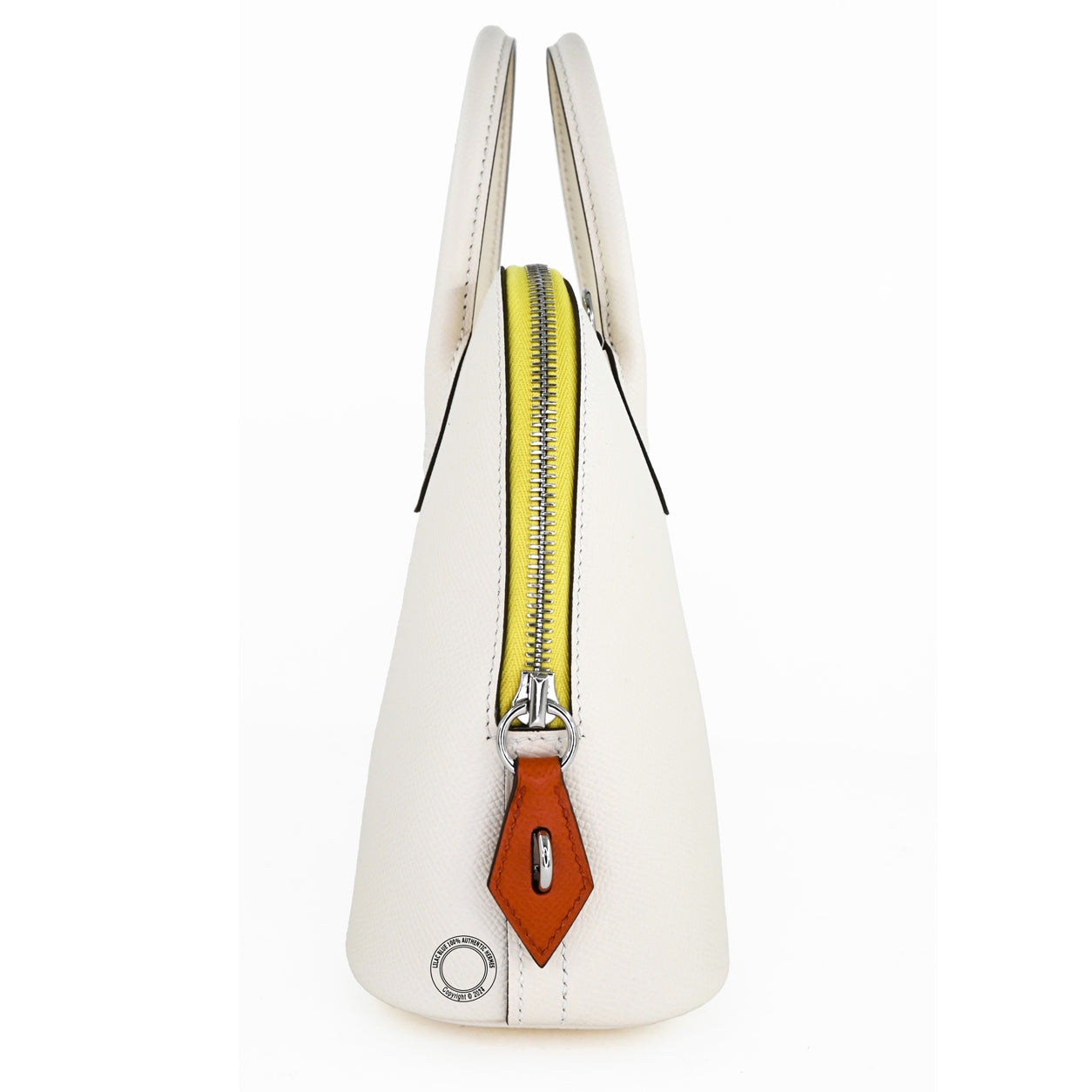 Bolide 27cm Nata Terre Battue Jaune Citron Epsom PHW