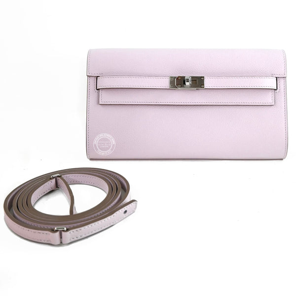 Kelly Wallet To Go Mauve Pale Evercolour PHW