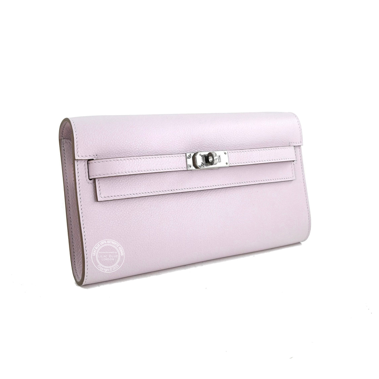 Kelly Wallet To Go Mauve Pale Evercolour PHW