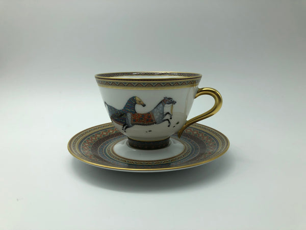 Hermes Cheval D'Orient Teacup and Saucer No 2  BRAND NEW