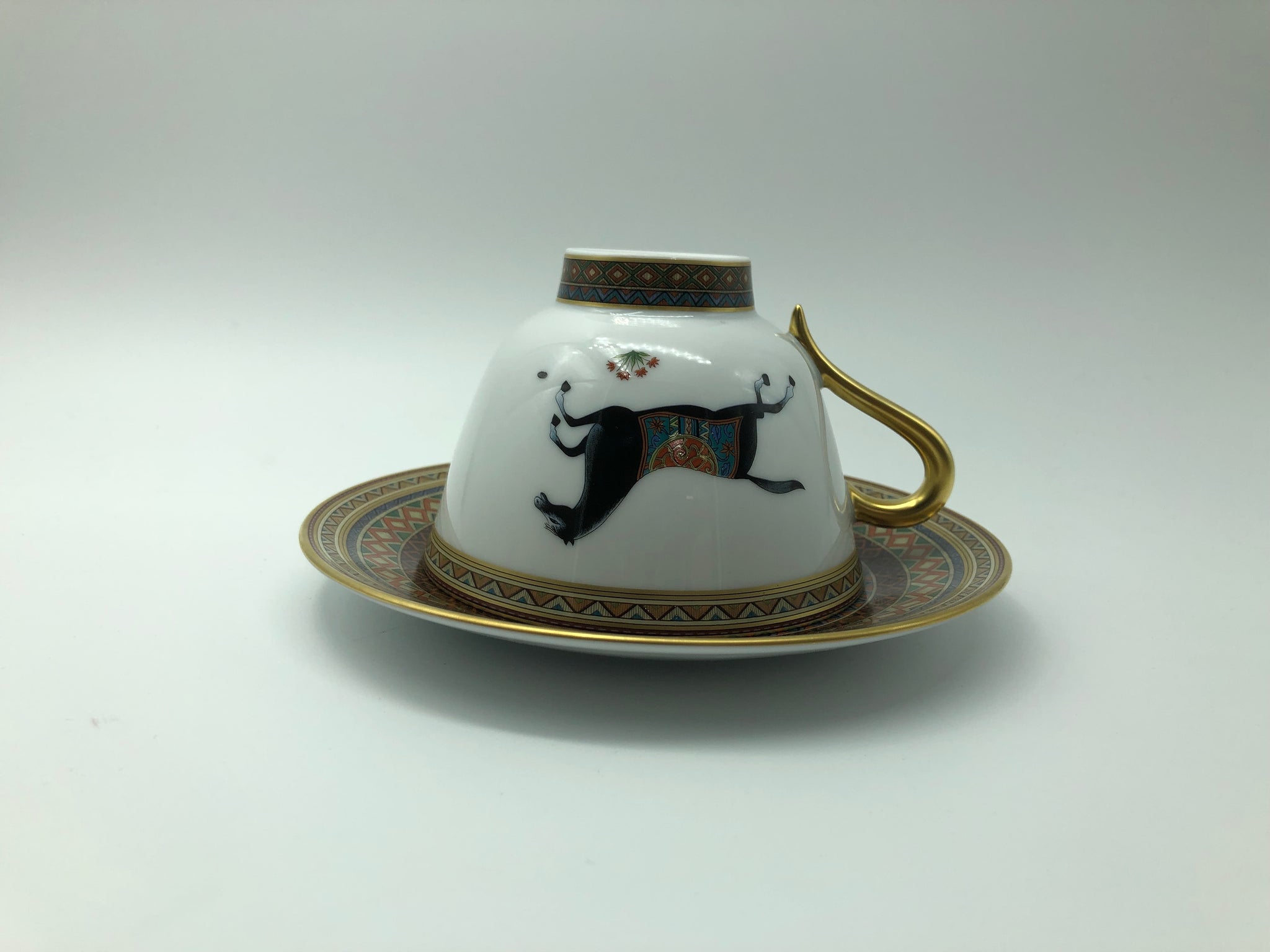 Hermes Cheval D'Orient Teacup and Saucer No 2  BRAND NEW